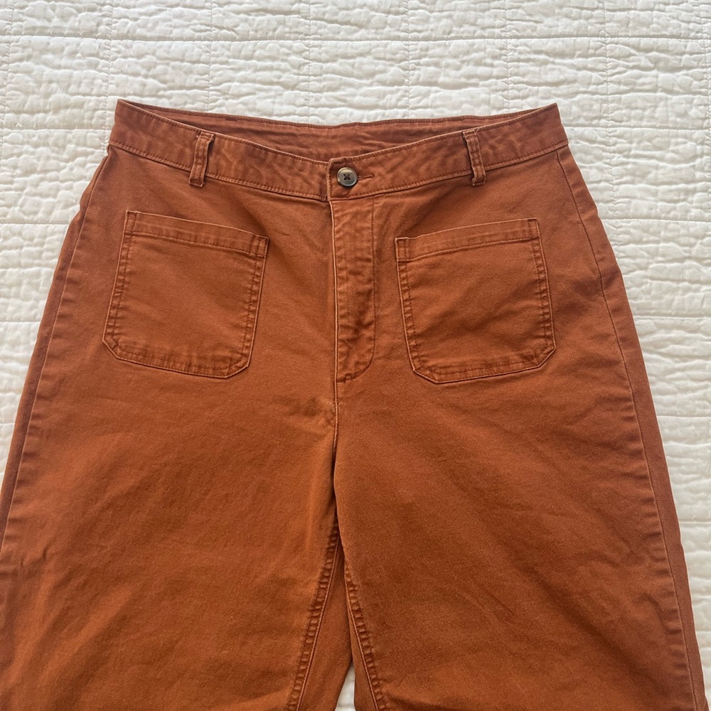Old Navy Women's Pants in Rust Orange